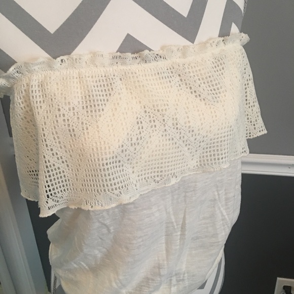 Cream Tube Top - Picture 2 of 8